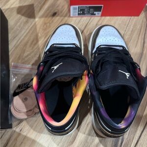 Nike Sneakers - Black, White, and Multicolor